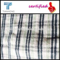 yarn dyed flannel fabric / white green plaid flannel fabric/Soft warm flannel fabric